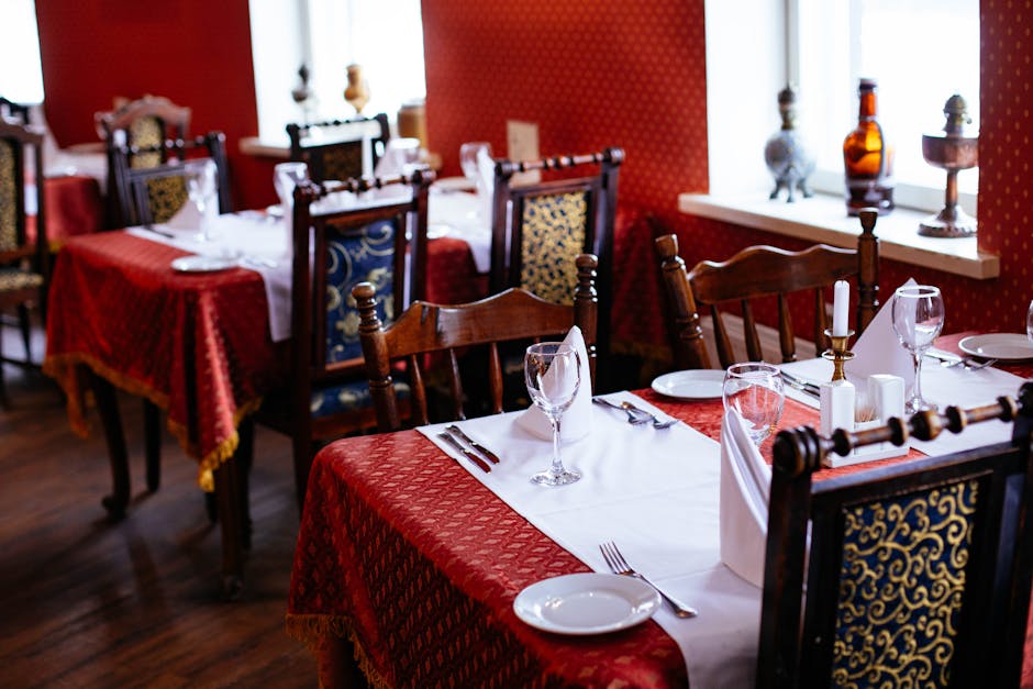 Interno di un ristorante elegante